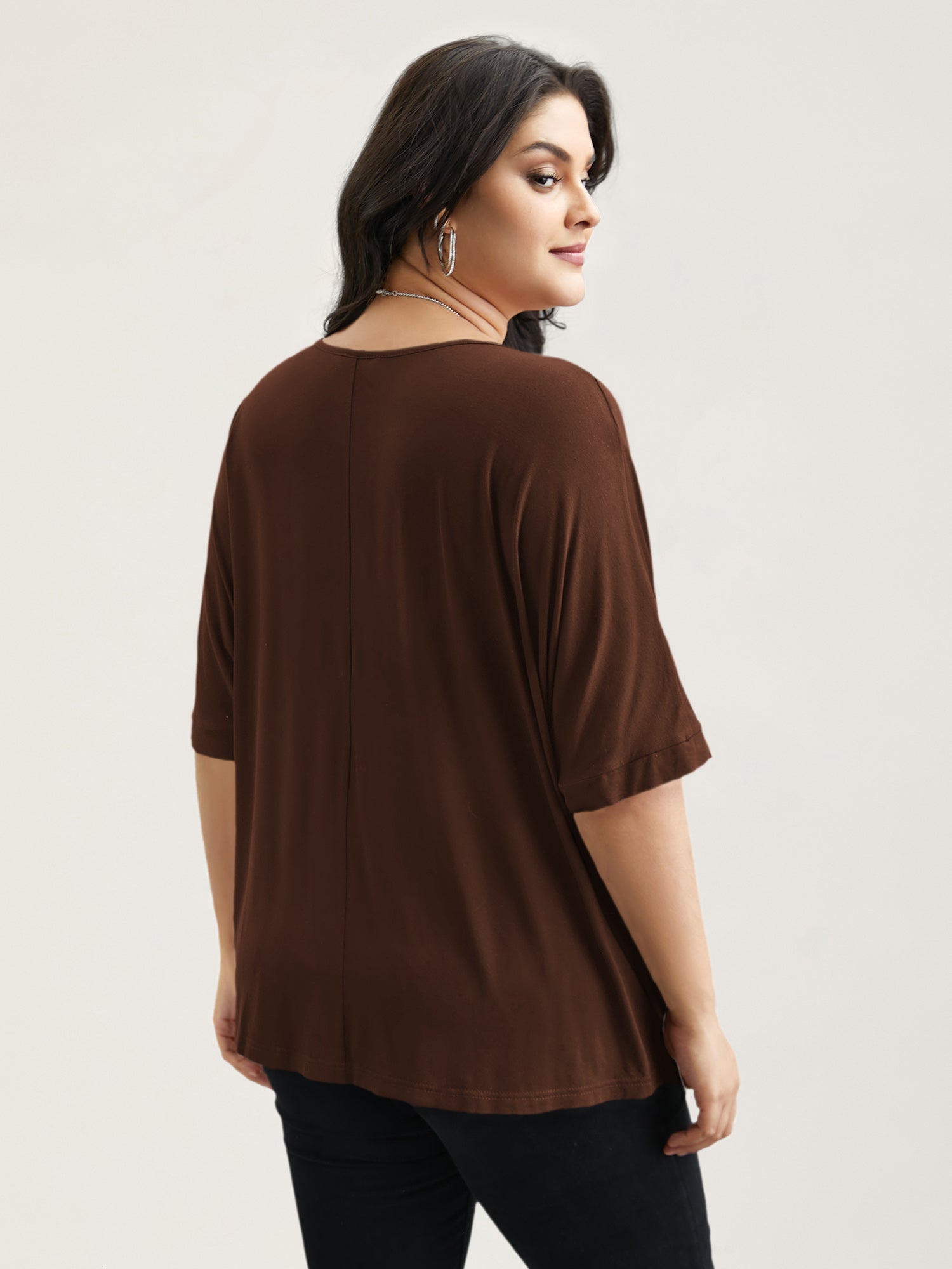 Supersoft Round Neck Plain T-Shirt