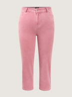 Stretchy Mid-Rise Bootcut Jeans