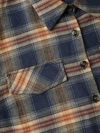 Plaid Print Button Down Shirt