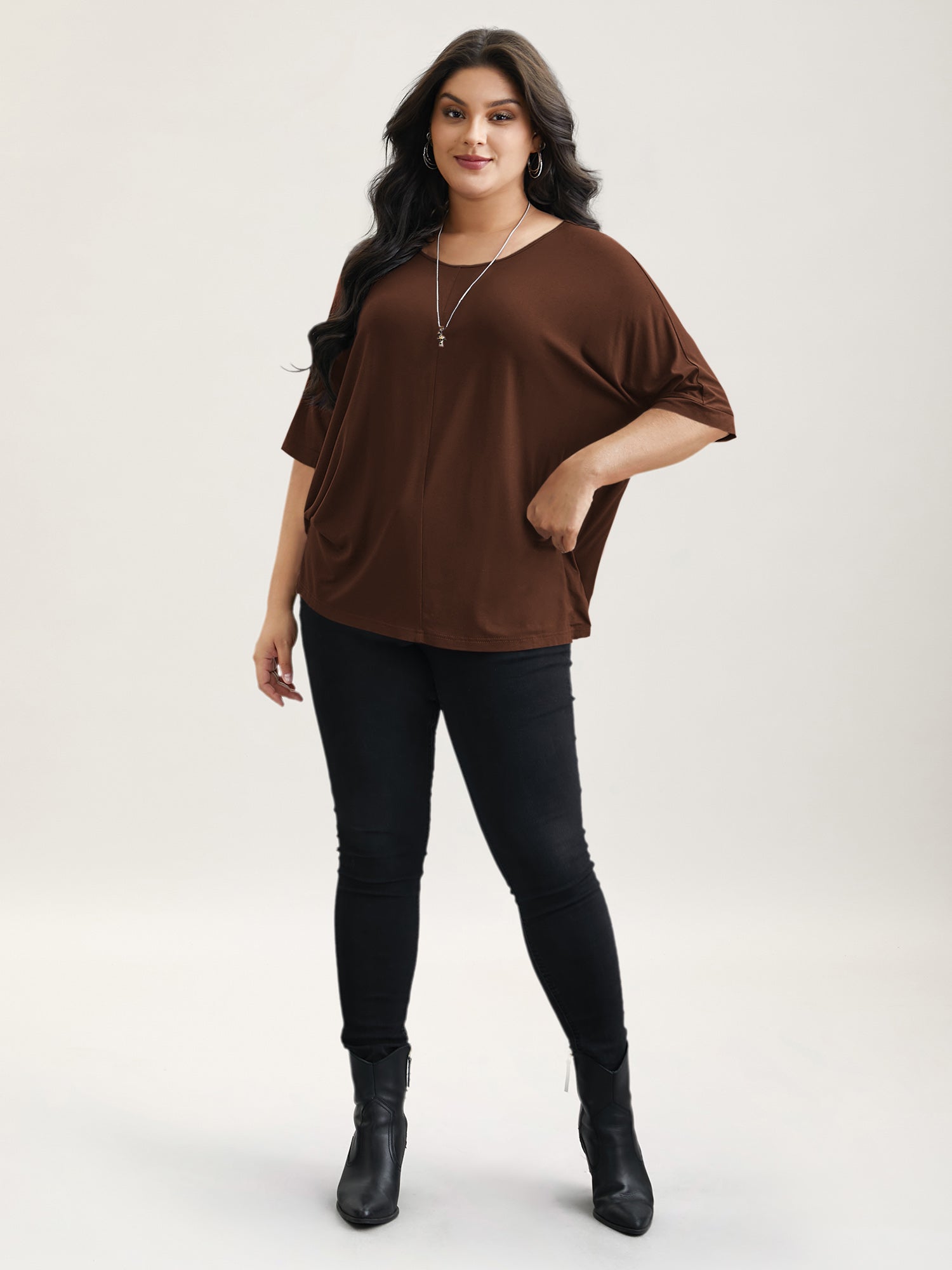 Supersoft Round Neck Plain T-Shirt