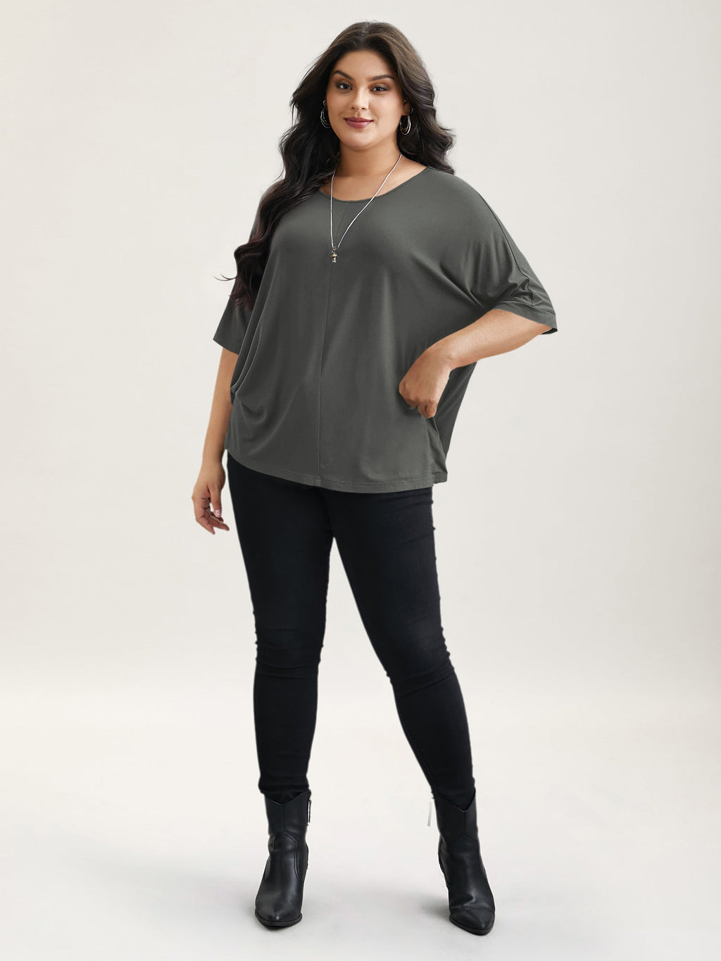 Supersoft Round Neck Plain T-Shirt