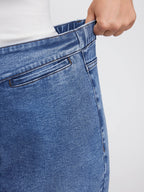 Thigh Friendly Stretchy Waist Flare Jeans