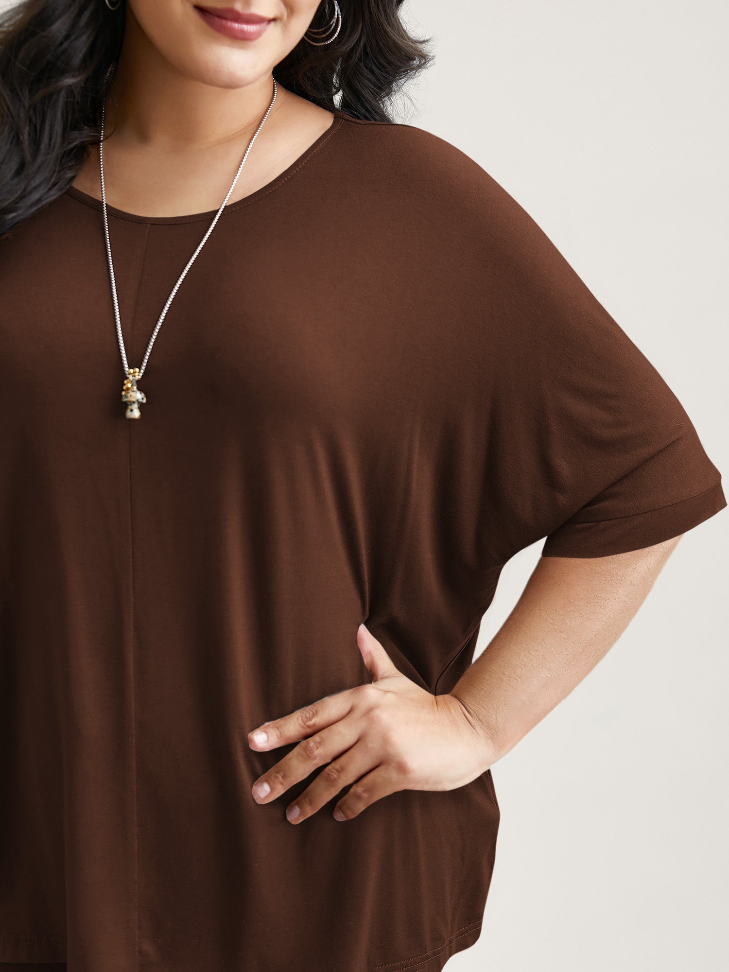 Supersoft Round Neck Plain T-Shirt