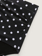Polka Dots Skinny-Fit Bikini Bottoms