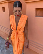 Sophia™ | Elegant Pleated Dress